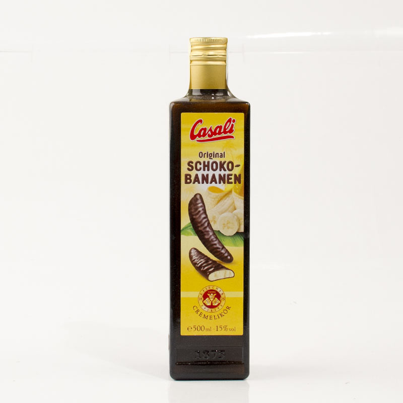 Casali Schoko-Bananen Likör 0,5 L 15%