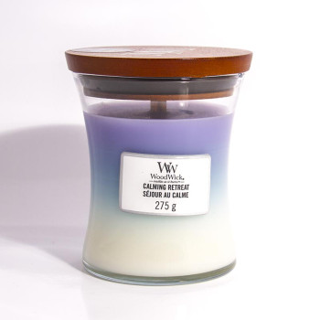 WoodWick Trilogy Calming Retreat glass medium - 1