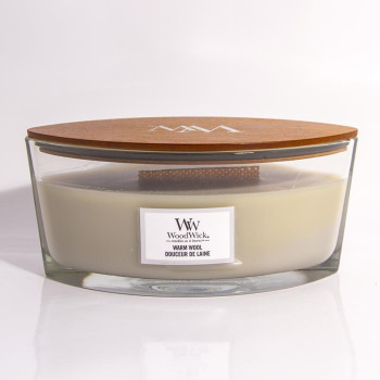 WoodWick Warm Wool boat