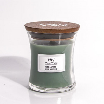 WoodWick Sage & Myrrh glass mini - 1