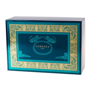 Versace Eros Set: EdT 100ml + EdT 10ml + cestovní taška