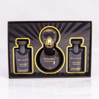 Bvlgari Goldea The Roman Night Set : EdP 50 ml+ BL 40 ml + SG 40 ml - 1