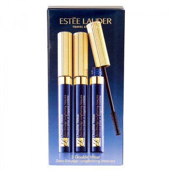 Estée Lauder Mascara Set: 3x6 ml Double Wear Zero-Smudge Mascara Eye Set in Black - 2