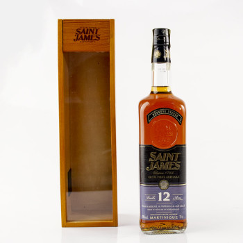 Saint James Vieux 12y 0,7l 43% wooden box - 1