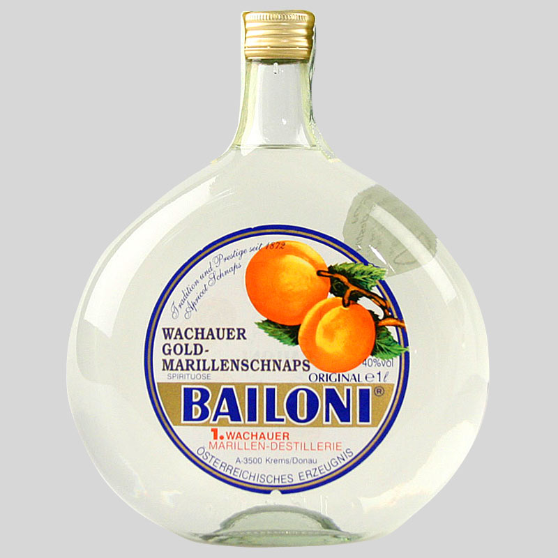 Bailoni Marillenschnaps 1l 40%