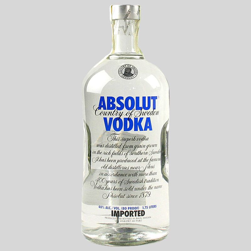 Absolut Blue 1,75l 40%