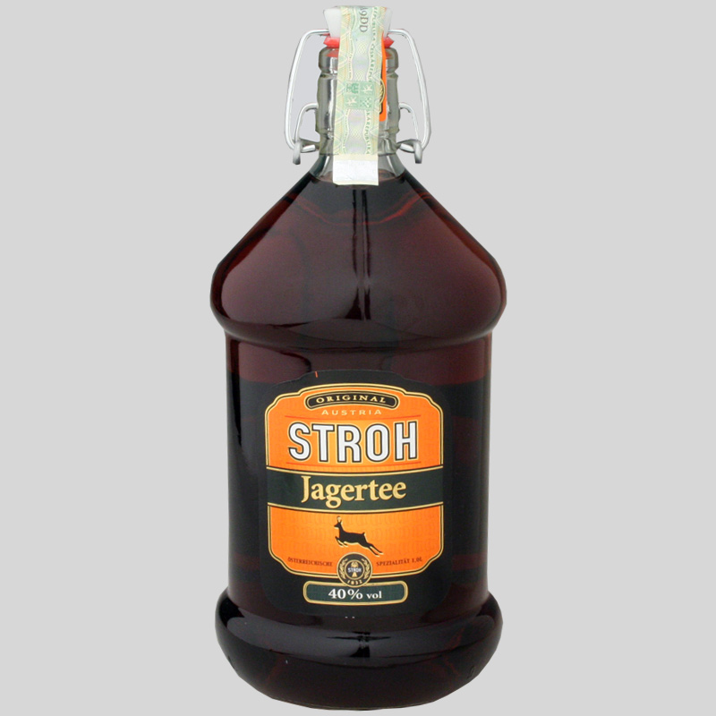 Stroh Jägertee 40% 1 l (holá láhev)