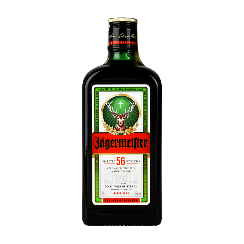 Jägermeister 0,5 l (holá láhev)