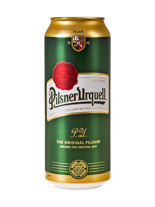 Pilsner Urquell 4,4% 0,5 l plech