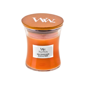 WoodWick Chilli Pepper Gelato glass mini