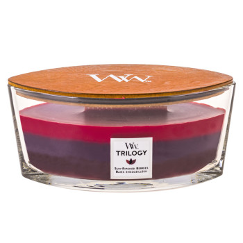 WoodWick Trilogy Sun Ripened Berries boat