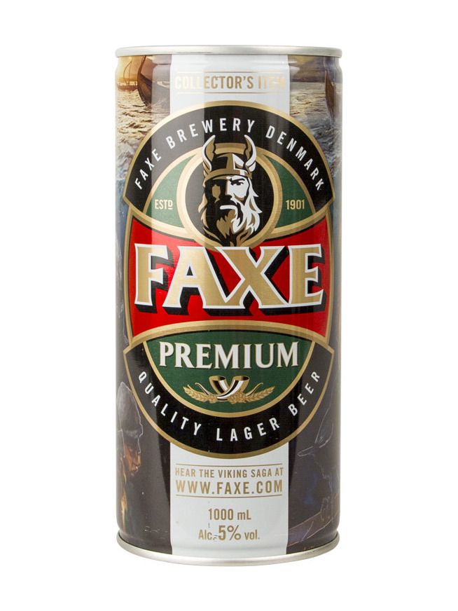 Faxe Premium 1L 5% plech