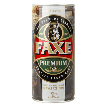 Faxe Premium 1L 5% plech