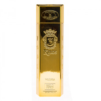 3 Kilos Vodka Gold 999,9 1L 40% - 1