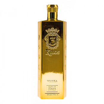 3 Kilos Vodka Gold 999,9 1L 40% - 2