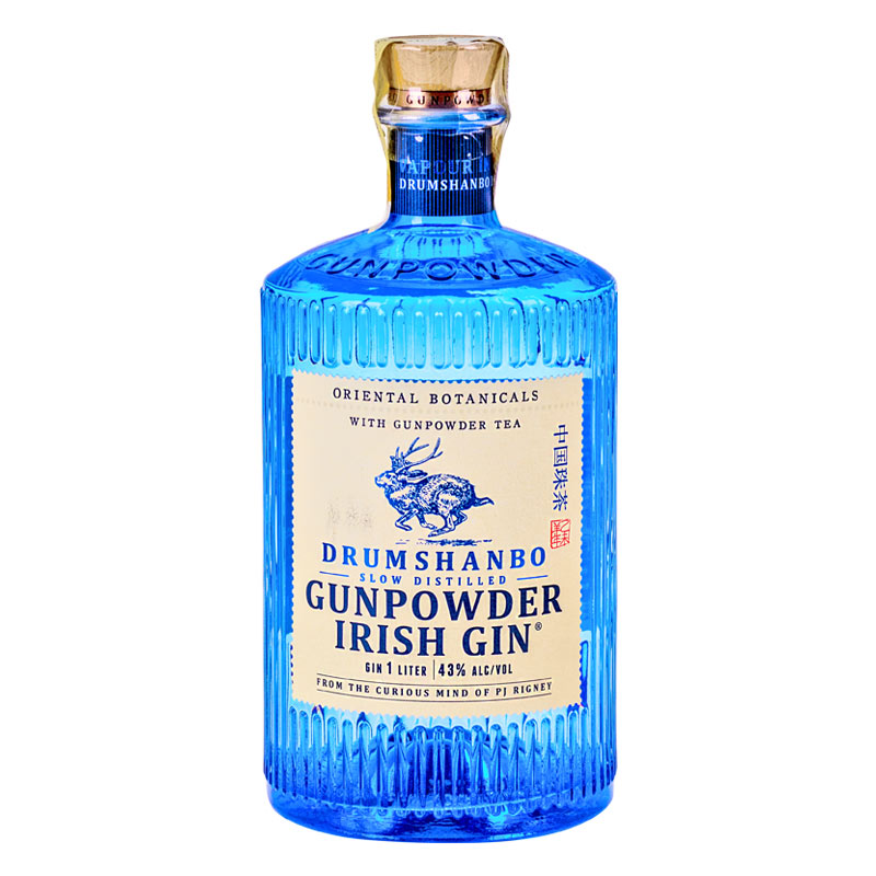 Drumshanbo Gunpowder Irish Gin 43% 1 l (holá láhev)