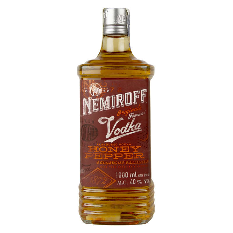 Nemiroff Honey Pepper Vodka 1l 40%