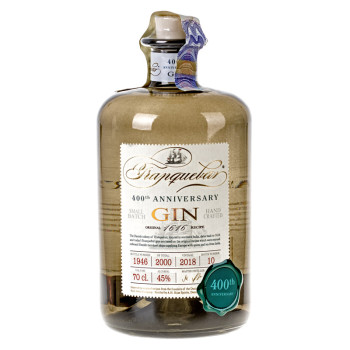 Tranquebar Gin 400th Anniversary 0,7L 45% - 1