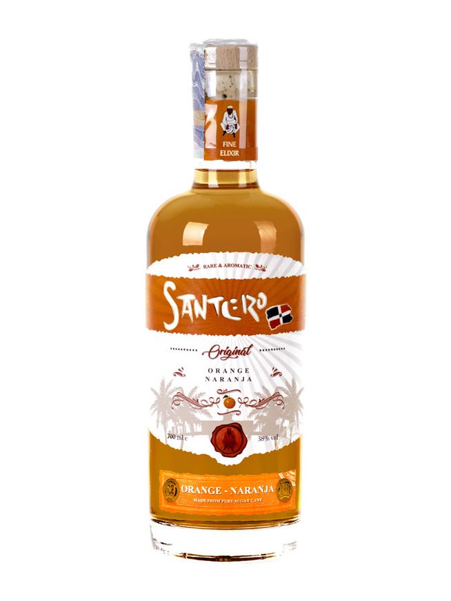 Santero Rum Orange 0,7L 38%