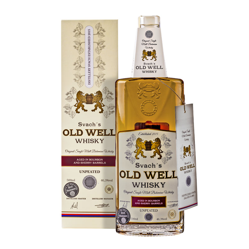 Svach's Old Well Whisky Bourbon Sherry 0,5L 46,3%