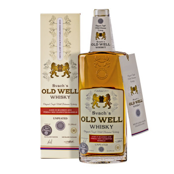 Svach's Old Well Whisky Bourbon Pineau 0,5L 51,9% - 2