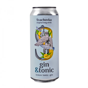 Svachovka Gin +Tonic 0,5L 7,2% Dose