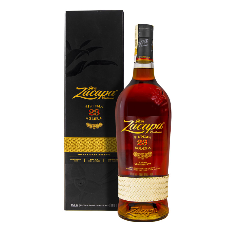 Ron Zacapa Centenario 23y 40% 1 l (tuba)