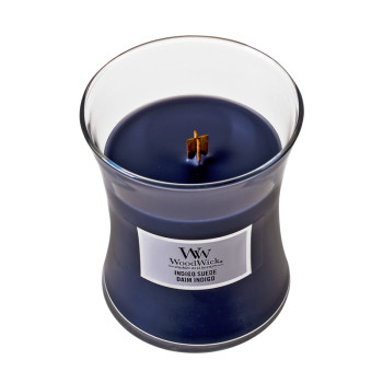 Woodwick Indigo Suede glass medium - 2