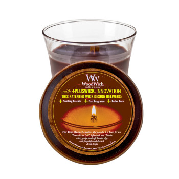 Woodwick Smoked Walnut&Maple glass medium - 3