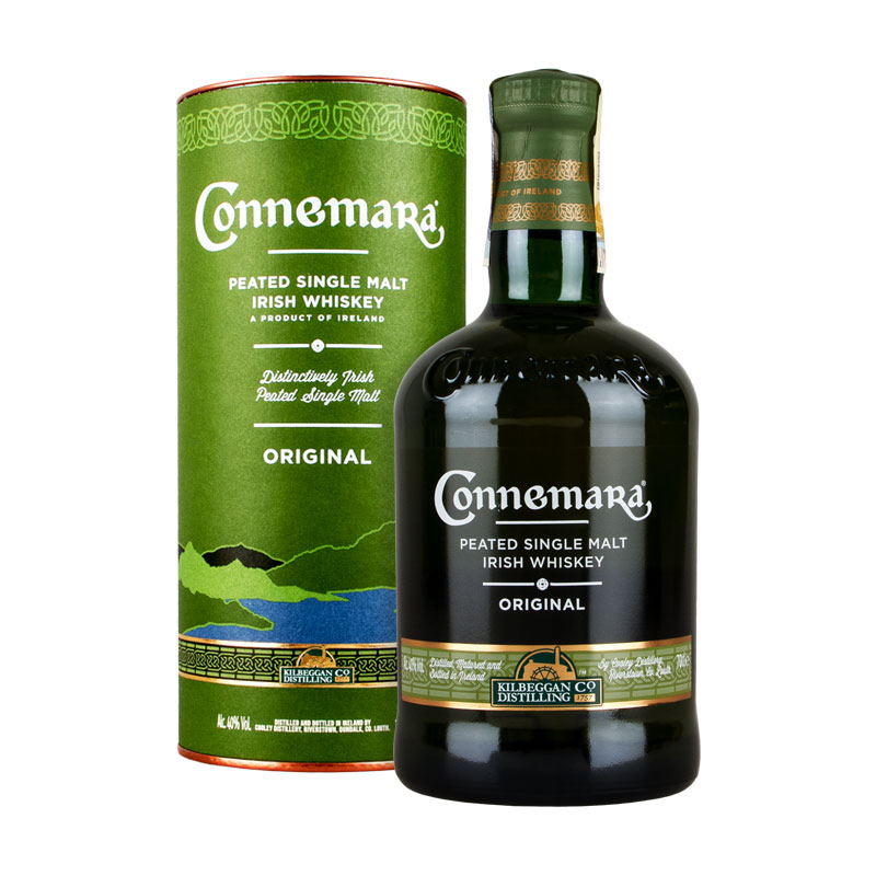 Connemara Original Peated Single Malt Irish whisky 40% 0,7 l (tuba)