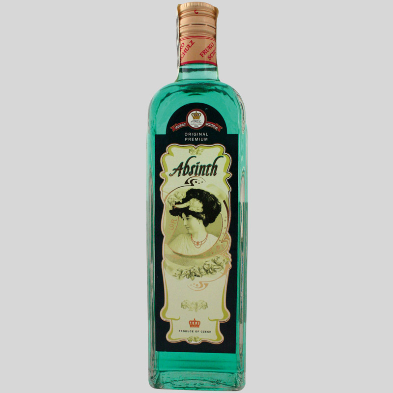 Absinth FRUKO 70% 0,50l (holá láhev)