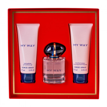 G.Armani My Way Set EdP 50ml +SG 75ml + BL 75ml