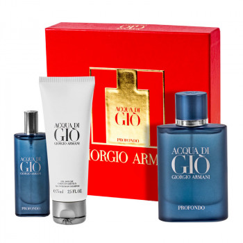 Giorgio Armani Acqua di Gio Profondo Set: EdP 75ml + EdP 15ml - 1