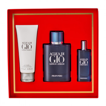 Giorgio Armani Acqua di Gio Profondo Set: EdP 75ml + EdP 15ml - 2