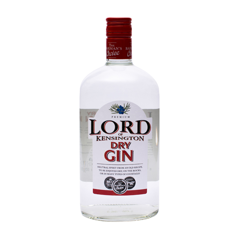 Lord of Kensington Dry Gin 1l 37,5%