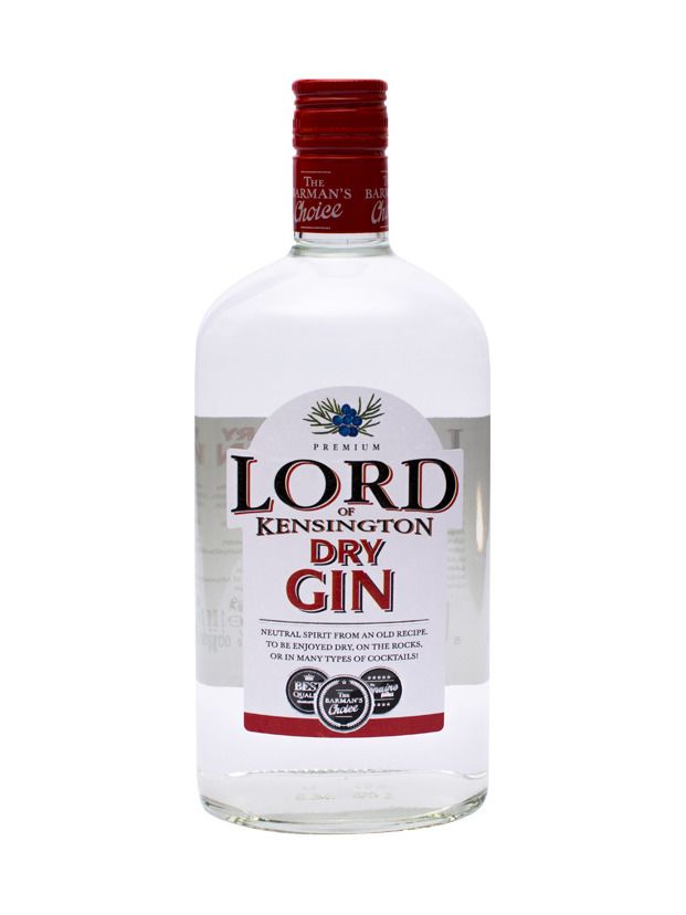 Lord of Kensington Dry Gin 1l 37,5%