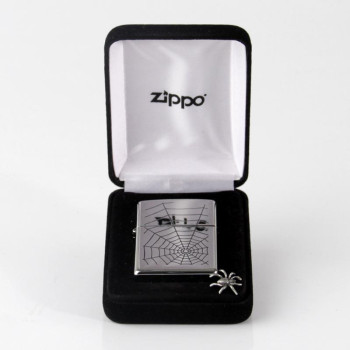 ZIPPO chrom poliert color "Spider last Edition" - 1