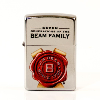 ZIPPO street chrom color "Jim Beam Family" 60004201 - 1
