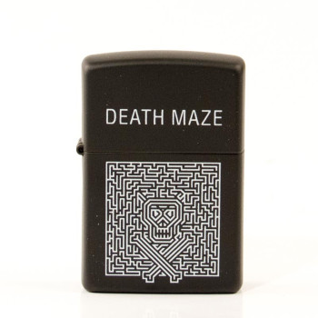 ZIPPO schwarz color "Death Maze" 60004095 - 1