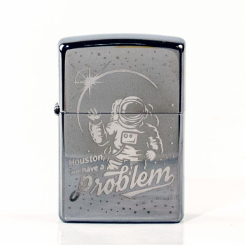 ZIPPO Black Ice color "Space Design Problem" 60004077 - 1