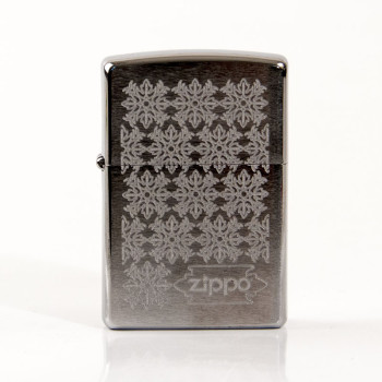 ZIPPO chrom gebürstet graviert "Zippo Design" 60003362