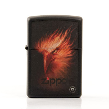 ZIPPO schwarz color "Anne Stokes Flame Eagle" 60003582