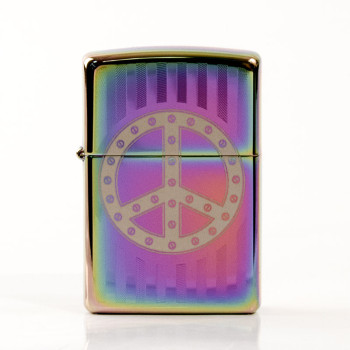 ZIPPO Rainbow gelasert "Peace" 60003571