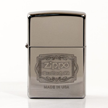 ZIPPO chrom poliert graviert "Zippo - Made In USA" 60003603 - 1