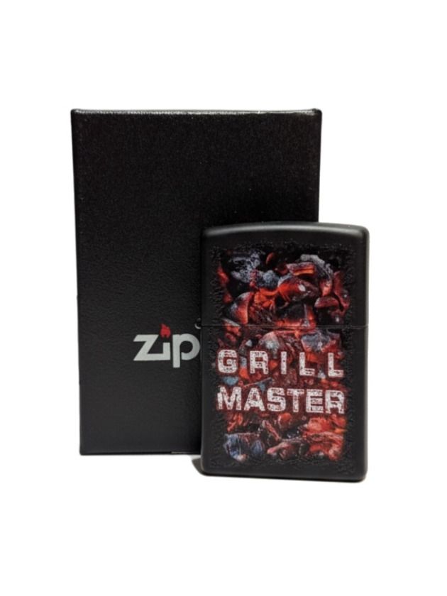 Zippo schwarz color "Grill Master Charcoal" 60003855