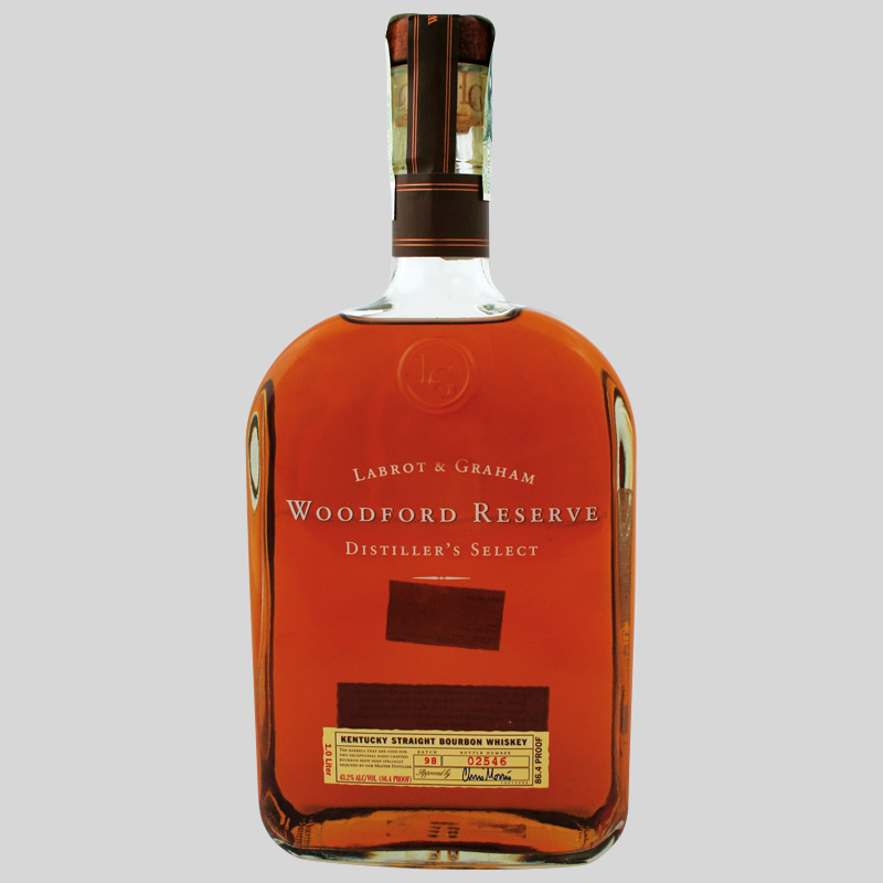 Bourbon Woodford Reserve 43,2% 1 l (holá láhev)