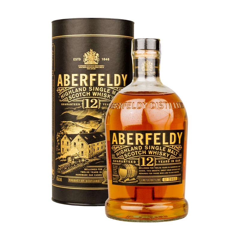 Aberfeldy 12y 40% 1 l (tuba)