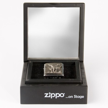 Zippo Elefant in Spiegelbox     Eg - 1