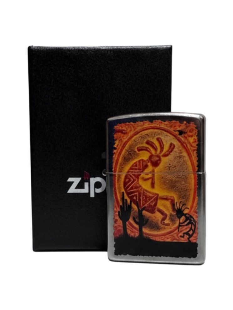 Zippo st. cr.col. "Kokopelli Southwestern" 60002721