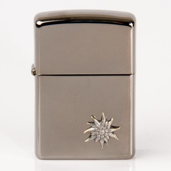Zippo Black Ice Edelweiß        Ha - 1